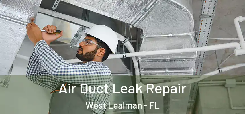 Air Duct Leak Repair West Lealman - FL
