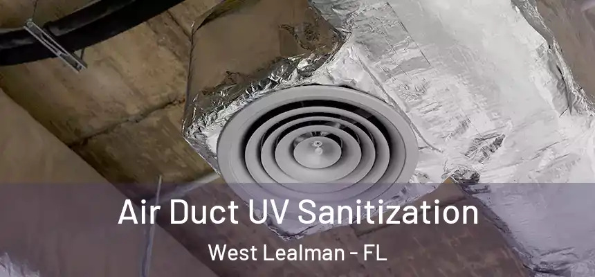 Air Duct UV Sanitization West Lealman - FL
