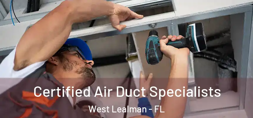 Certified Air Duct Specialists West Lealman - FL